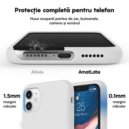 Husa Soft Silicone - iPhone 11 - Alb