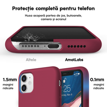 Husa Soft Silicone - iPhone 11 - Burgundy