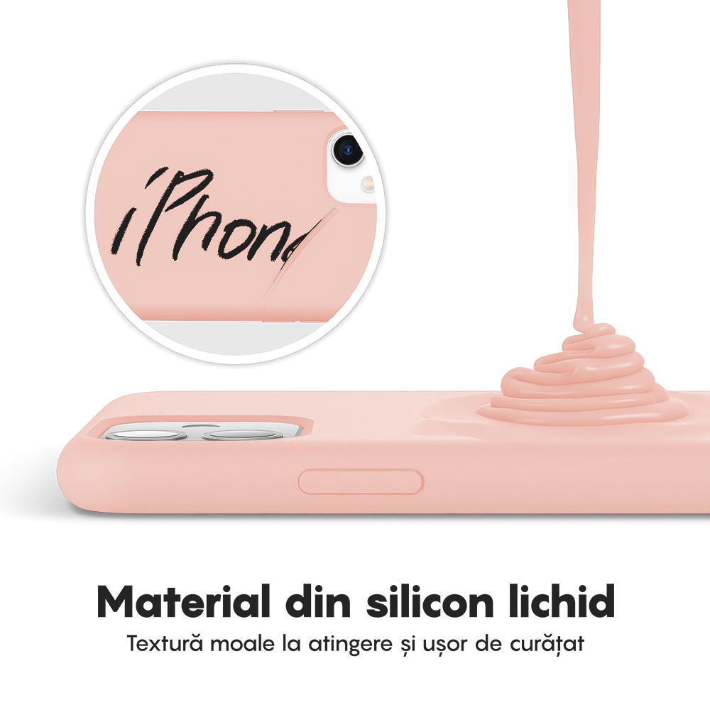 Husa Soft Silicone - iPhone 11 - Pink Sand