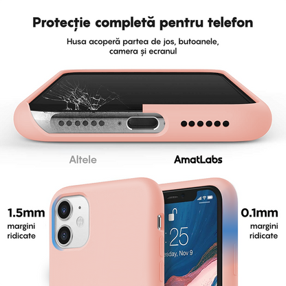 Husa Soft Silicone - iPhone 11 - Pink Sand