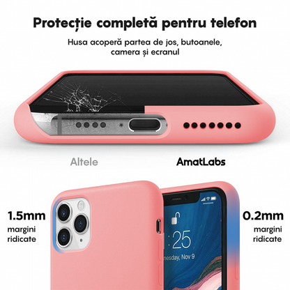 Husa Soft Silicone - iPhone 11 Pro Max - Roz