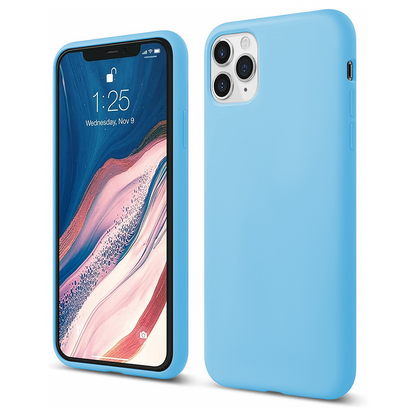 Husa Soft Silicone - iPhone 11 Pro Max - Cadet Blue