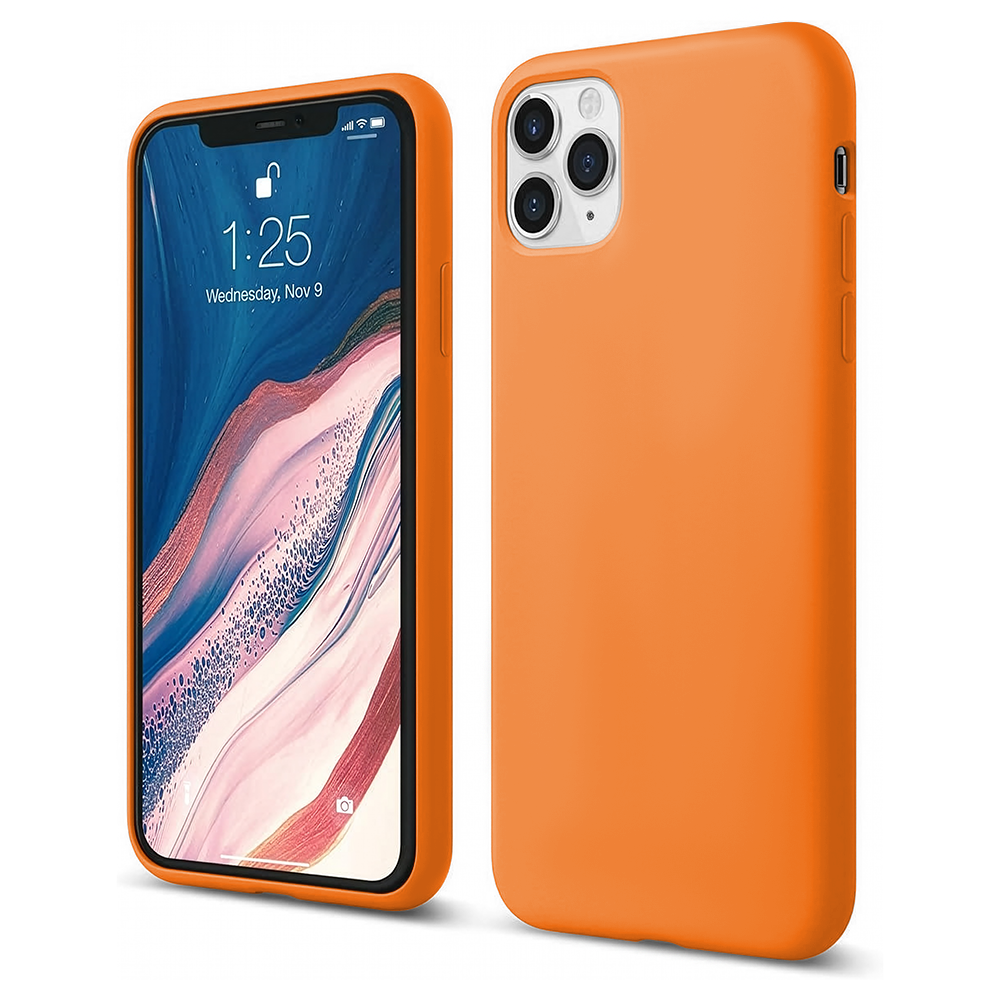 Husa Soft Silicone - iPhone 11 Pro Max - Nectarine