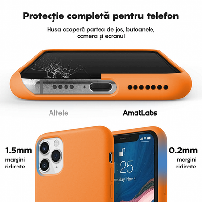 Husa Soft Silicone - iPhone 11 Pro Max - Nectarine