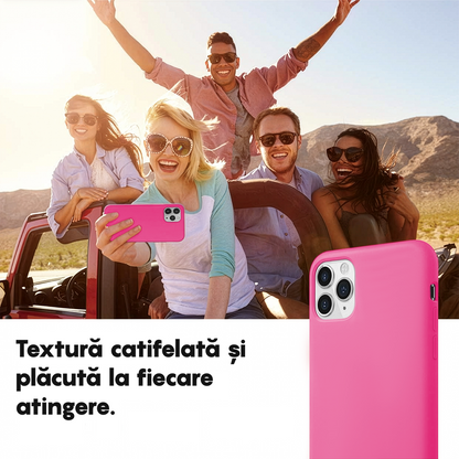 Husa Soft Silicone - iPhone 11 Pro Max - Fuchsia