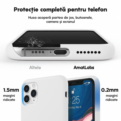 Husa Soft Silicone - iPhone 11 Pro Max - Alb