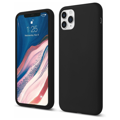 Husa Soft Silicone - iPhone 11 Pro Max - Negru