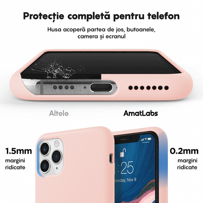 Husa Soft Silicone - iPhone 11 Pro Max - Pink Sand