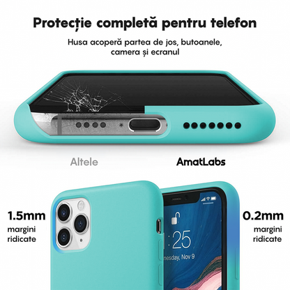 Husa Soft Silicone - iPhone 11 Pro - Turqoise