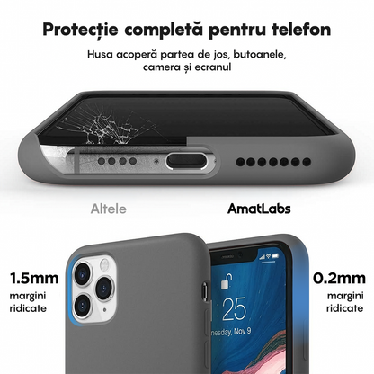 Husa Soft Silicone - iPhone 11 Pro - Dark Gray