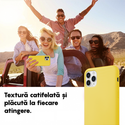 Husa Soft Silicone - iPhone 11 Pro - Yellow