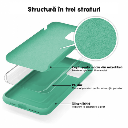 Husa Soft Silicone - iPhone 11 Pro - Webster Green