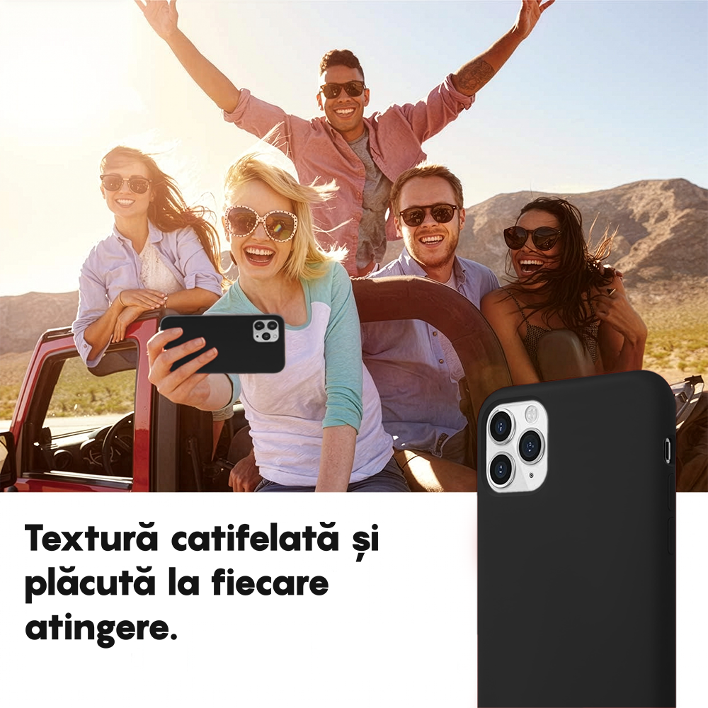 Husa Soft Silicone - iPhone 11 Pro - Negru
