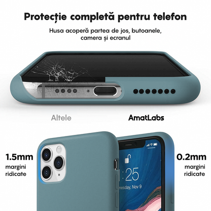 Husa Soft Silicone - iPhone 11 Pro - Midnight Blue