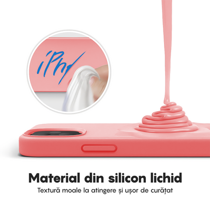Husa Soft Silicone - iPhone 12/12 Pro - Roz