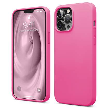 Husa Soft Silicone - iPhone 12 Mini - Fuchsia