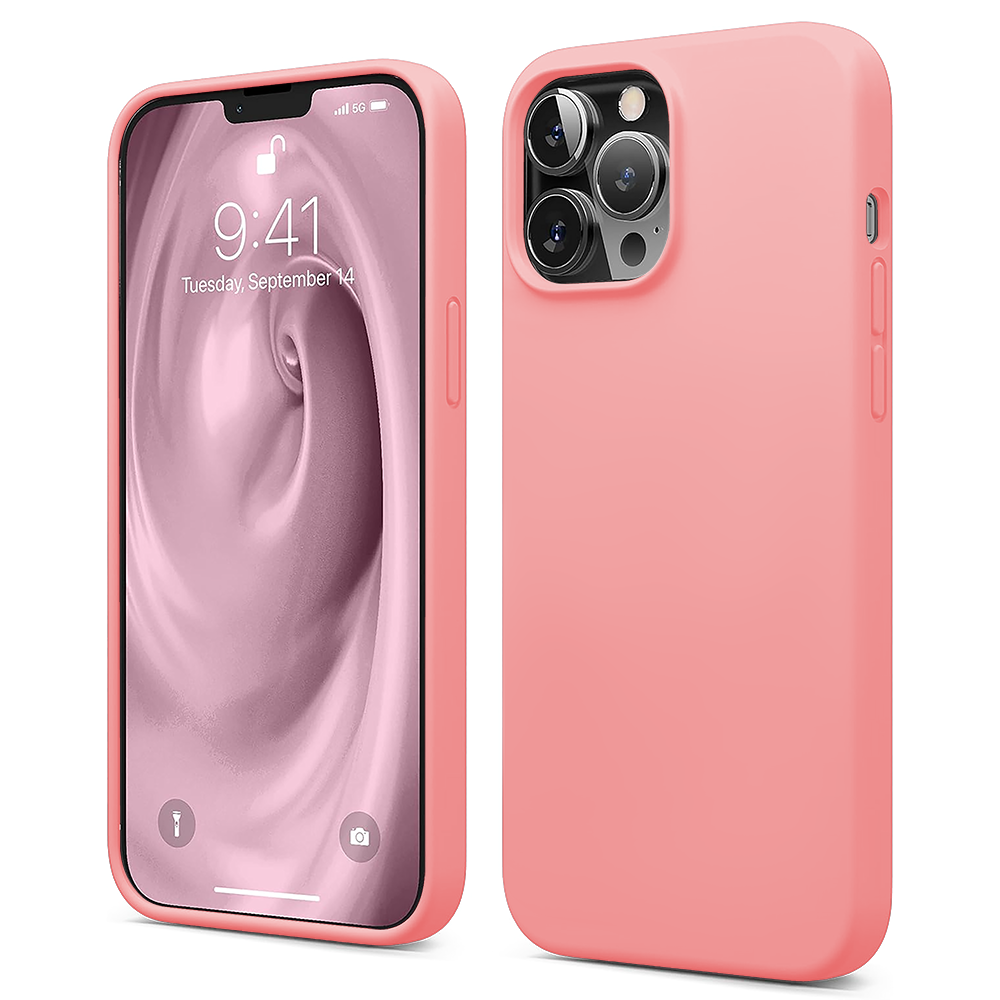 Husa Soft Silicone - iPhone 12 Pro Max - Roz