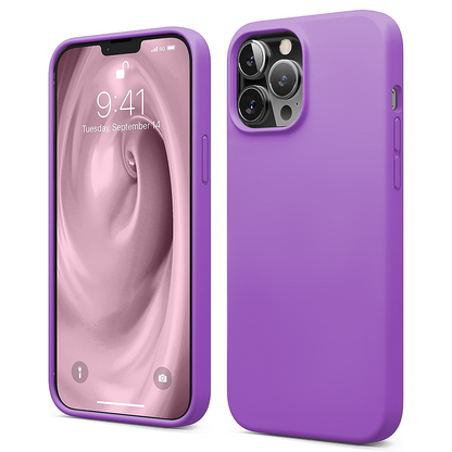 Husa Soft Silicone - iPhone 12 Pro Max - Light Purple