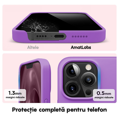 Husa Soft Silicone - iPhone 12 Pro Max - Light Purple