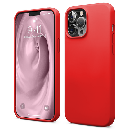 Husa Soft Silicone - iPhone 12 Pro Max - Red