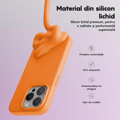 Husa Soft Silicone - iPhone 12 Pro Max - Nectarine
