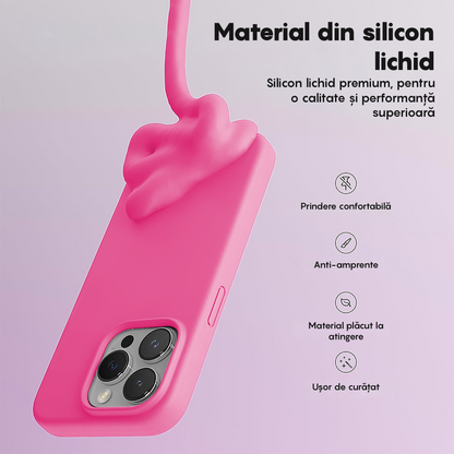 Husa Soft Silicone - iPhone 12 Pro Max - Fuchsia