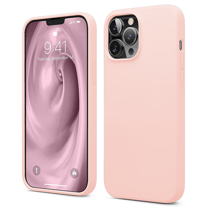 Husa Soft Silicone - iPhone 12 Pro Max - Pink Sand