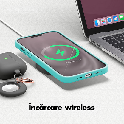 Husa Soft Silicone - iPhone 13 Mini - Turqoise