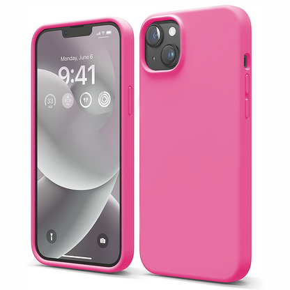 Husa Soft Silicone - iPhone 13 Mini - Fuchsia