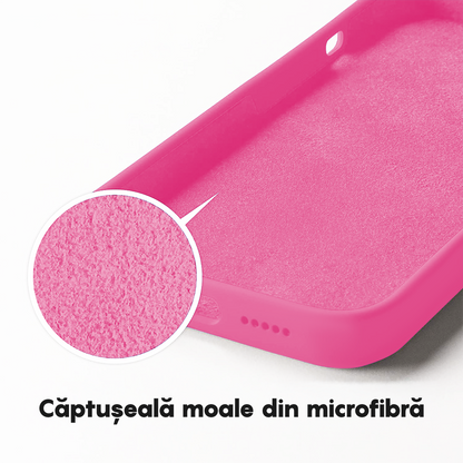 Husa Soft Silicone - iPhone 13 Mini - Fuchsia