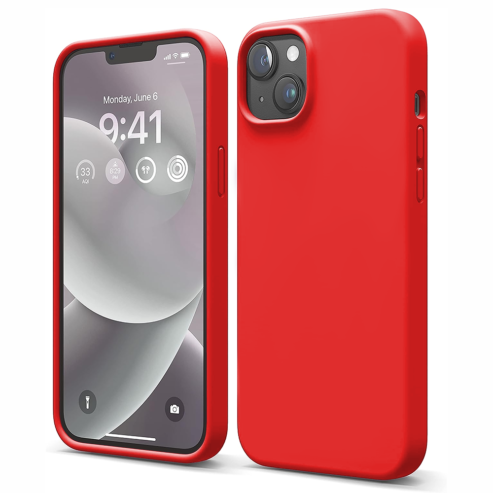 Husa Soft Silicone - iPhone 13 - Red