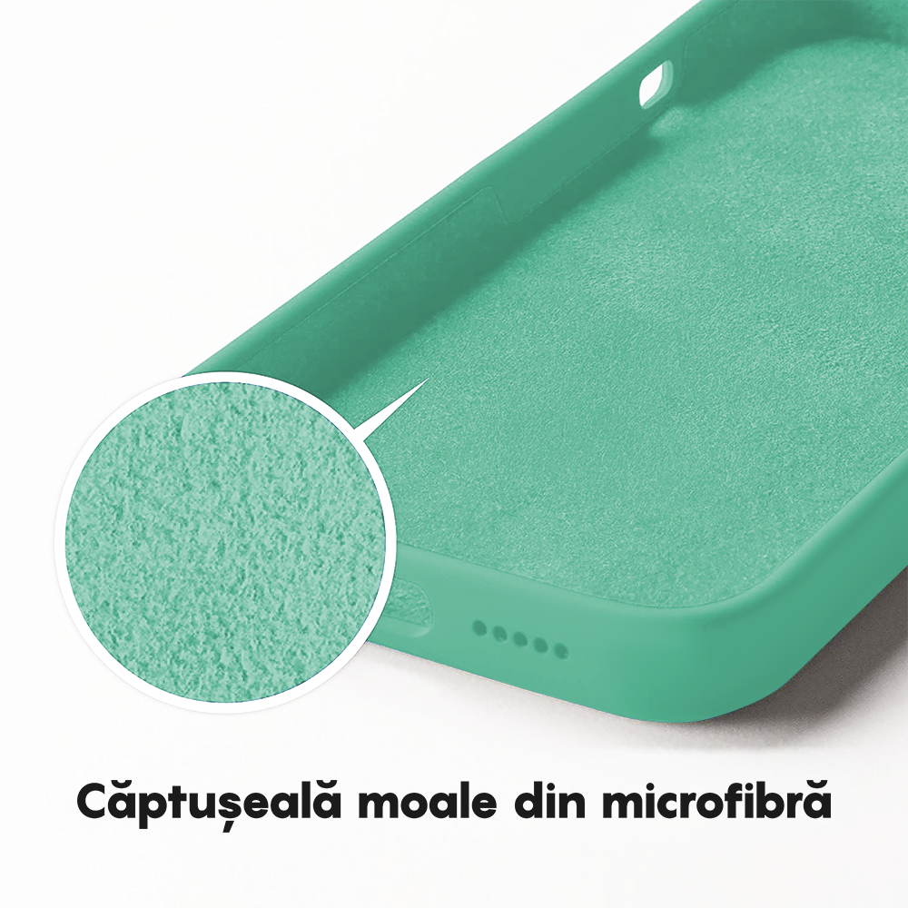 Husa Soft Silicone - iPhone 13 - Webster Green