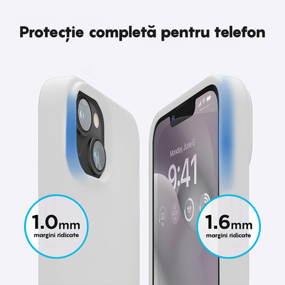 Husa Soft Silicone - iPhone 13 - Alb