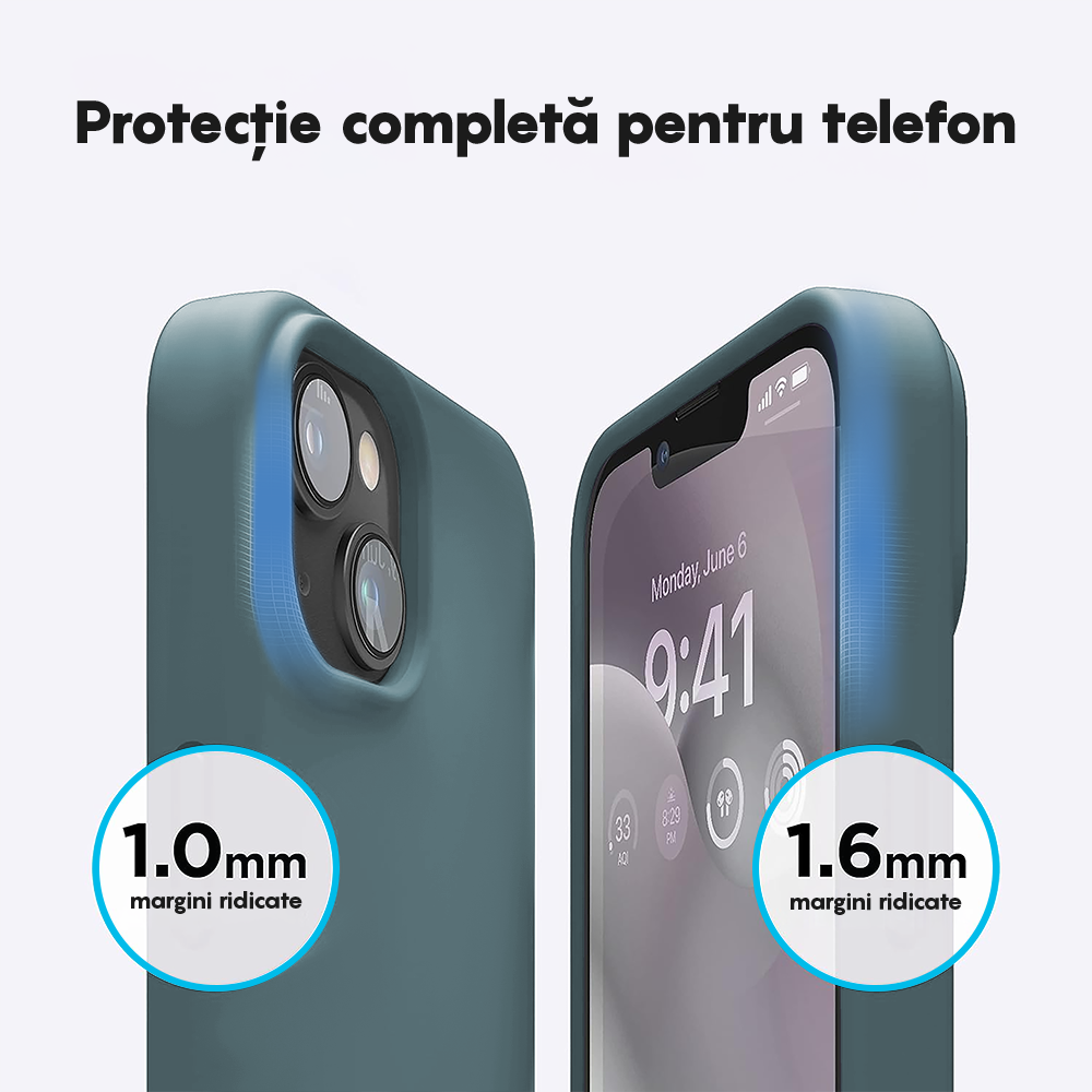 Husa Soft Silicone - iPhone 13 - Midnight Blue
