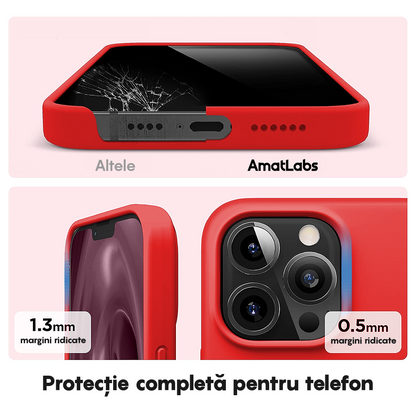 Husa Soft Silicone - iPhone 13 Pro - Red