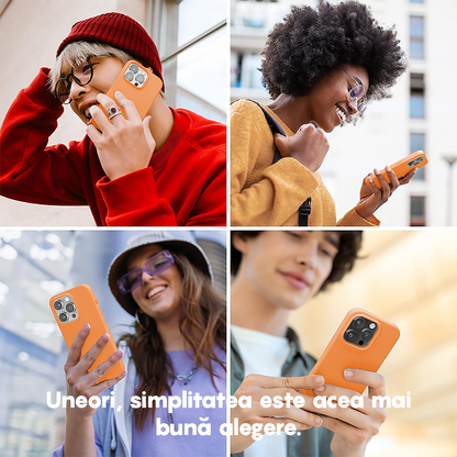 Husa Soft Silicone - iPhone 13 Pro - Nectarine