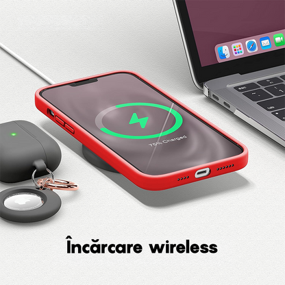 Husa Soft Silicone - iPhone 14 - Rosu