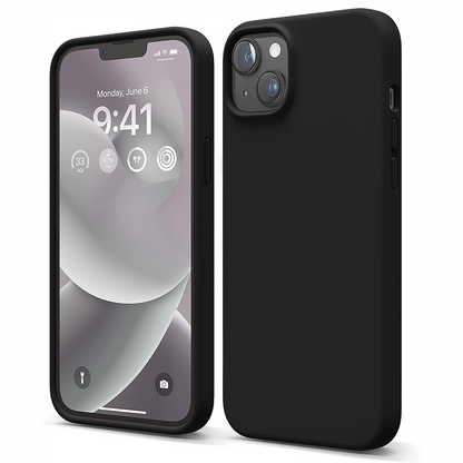 Husa Soft Silicone - iPhone 14 - Negru