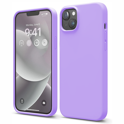 Husa Soft Silicone - iPhone 14 Plus - Light Lilac