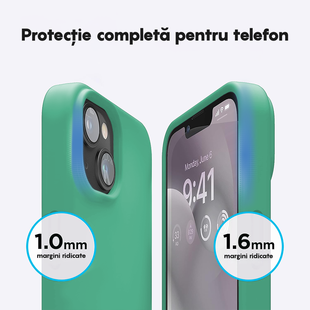 Husa Soft Silicone - iPhone 14 Plus - Webster Green