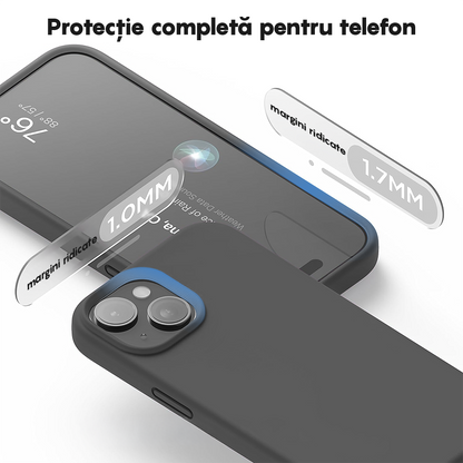 Husa Soft Silicone - iPhone 15 - Dark Grey