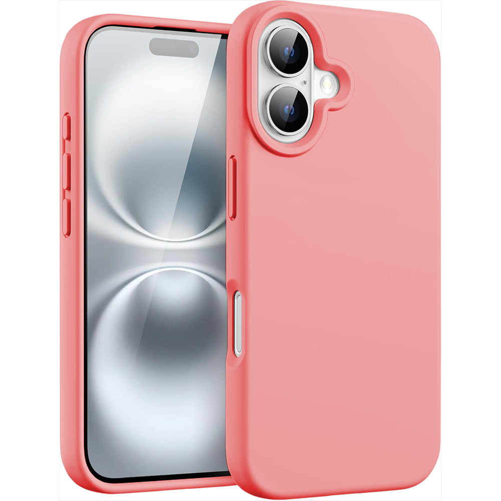 Husa Soft Silicone - iPhone 16 - Roz