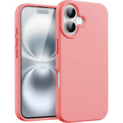 Husa Soft Silicone - iPhone 16 - Roz