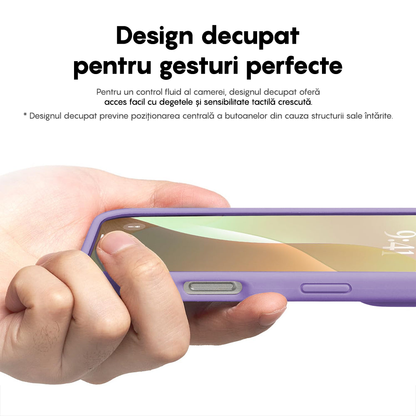 Husa Soft Silicone - iPhone 16 - Light Lilac