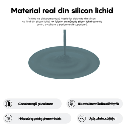 Husa Soft Silicone - iPhone 16 - Midnight Blue