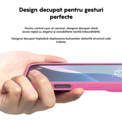 Husa Soft Silicone - iPhone 16 Pro Max - Fuchsia