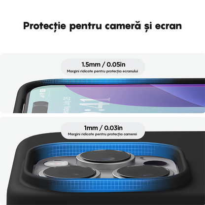 Husa Soft Silicone - iPhone 16 Pro Max - Negru