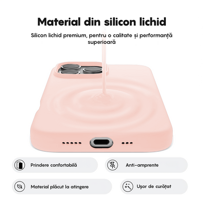 Husa Soft Silicone - iPhone 16 Pro Max - Pink Sand