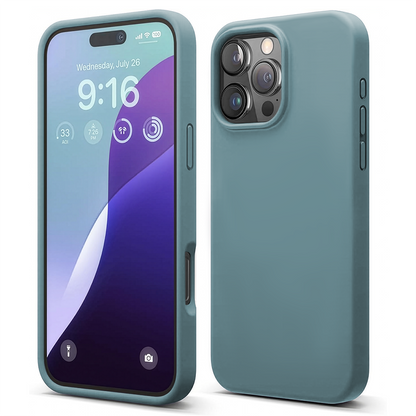 Husa Soft Silicone - iPhone 16 Pro Max - Midnight Blue