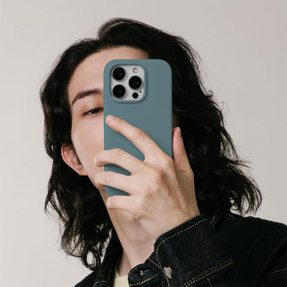 Husa Soft Silicone - iPhone 16 Pro Max - Midnight Blue